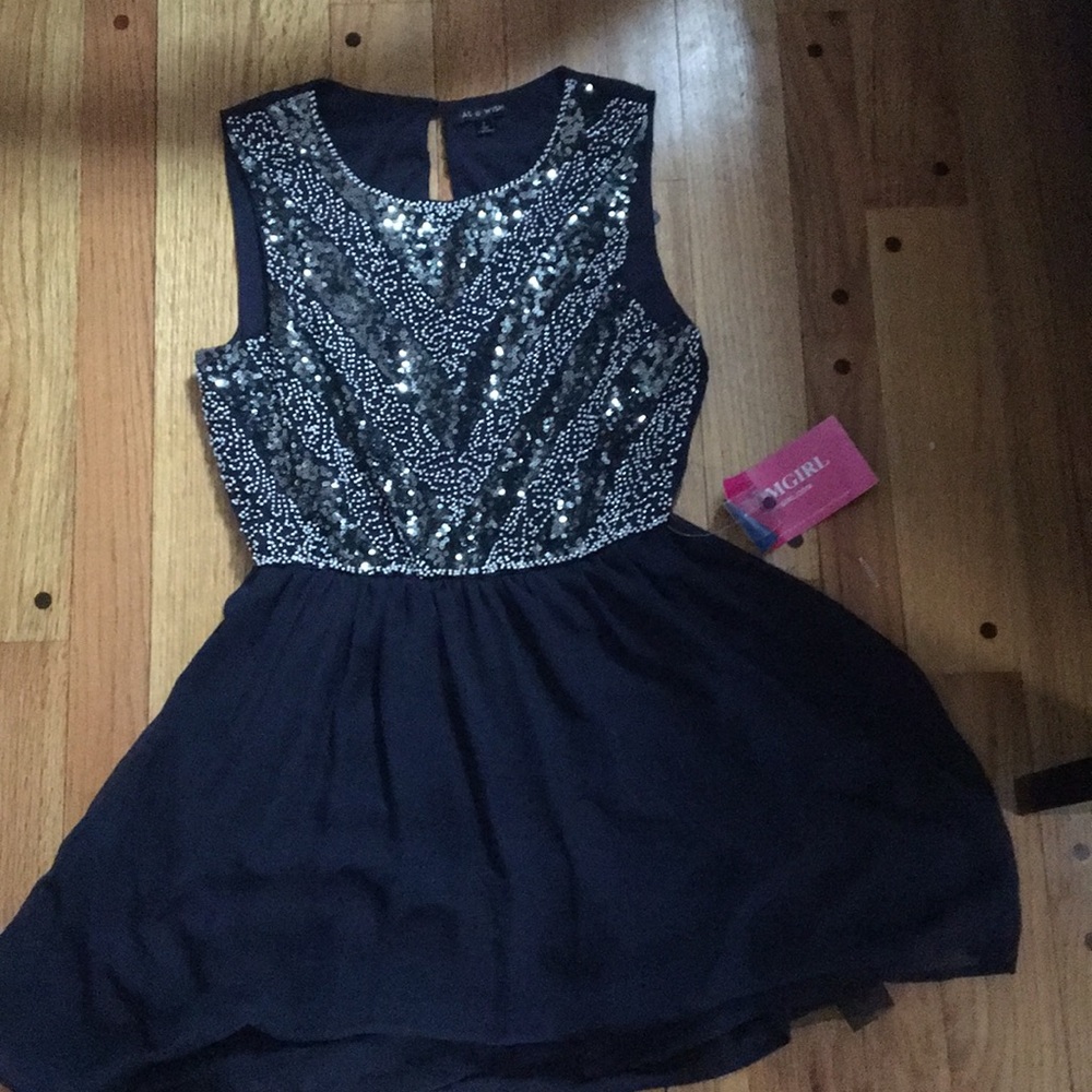 New promgirl rhinestones dress